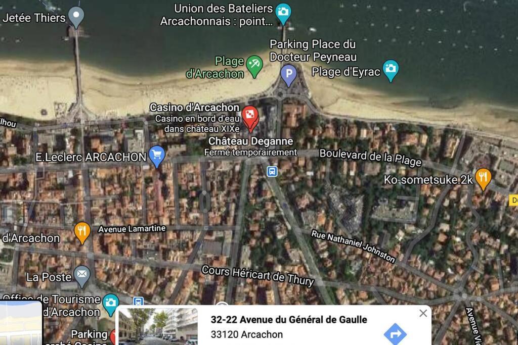 T2 Full Centre At 7 Min From The Beach Arcachon Exterior photo